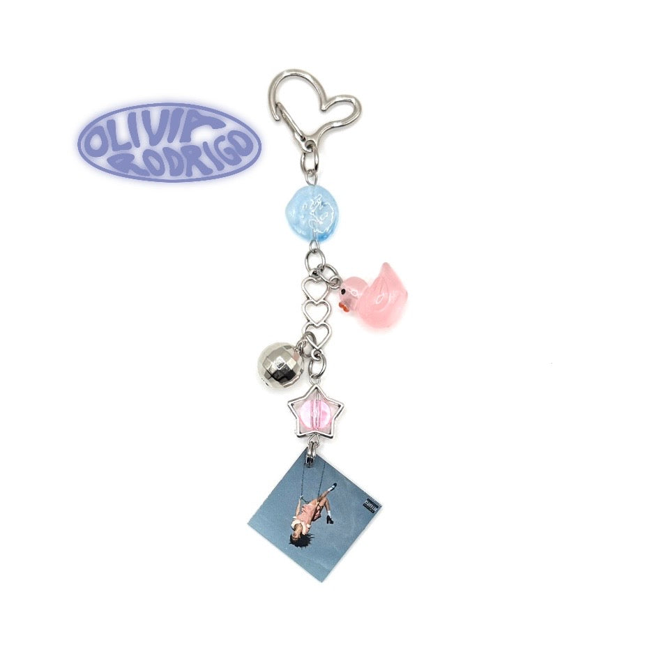 Olivia Rodrigo You Seem Pretty Sad For A Girl So In Love Keychain 3.0