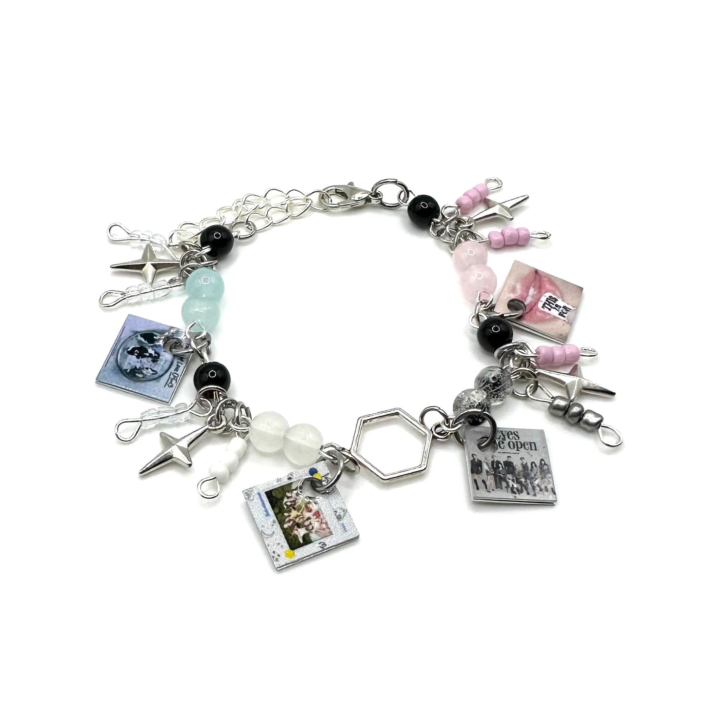 TWICE Mini K-Pop Album Charm Bracelet