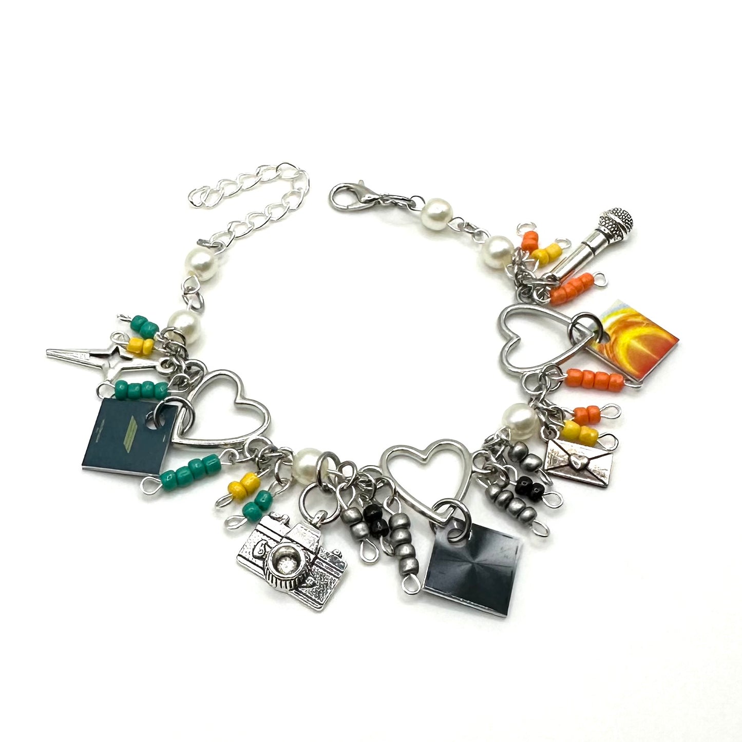 Ateez Golden Hour Mini K-Pop Album Charm Bracelet