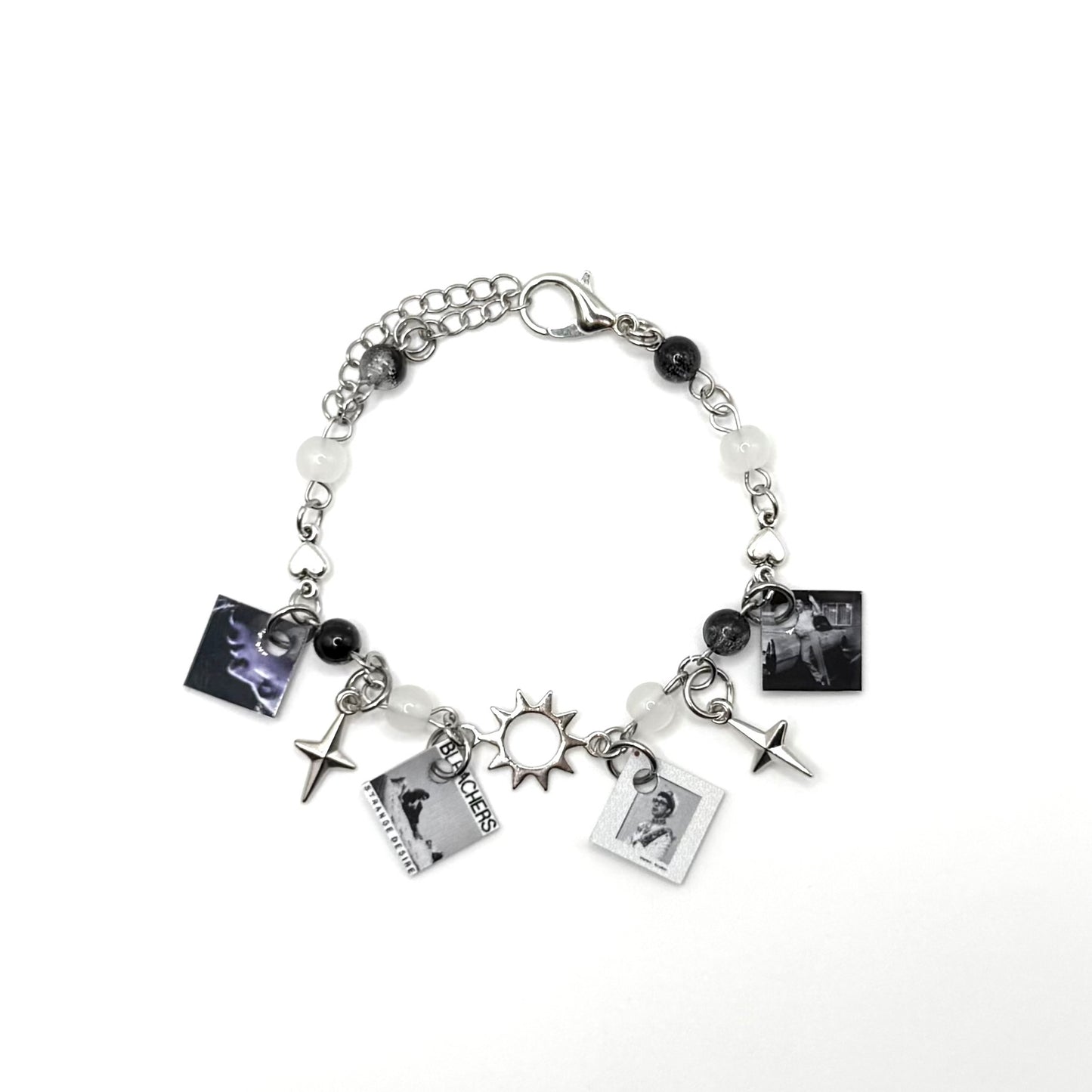 Bleachers Band Miniature Album Charm Bracelet