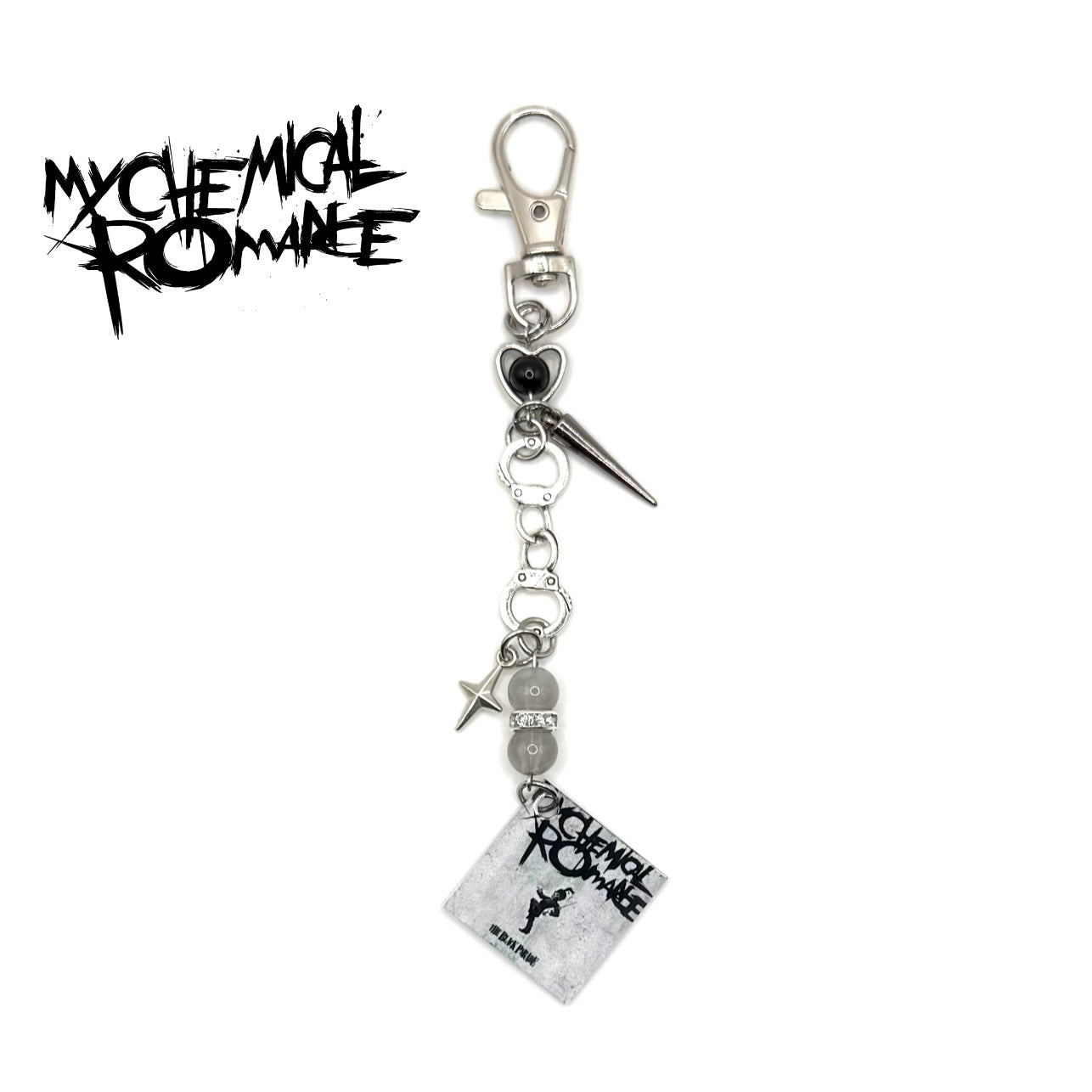 My Chemical Romance The Black Parade Charm Keychain