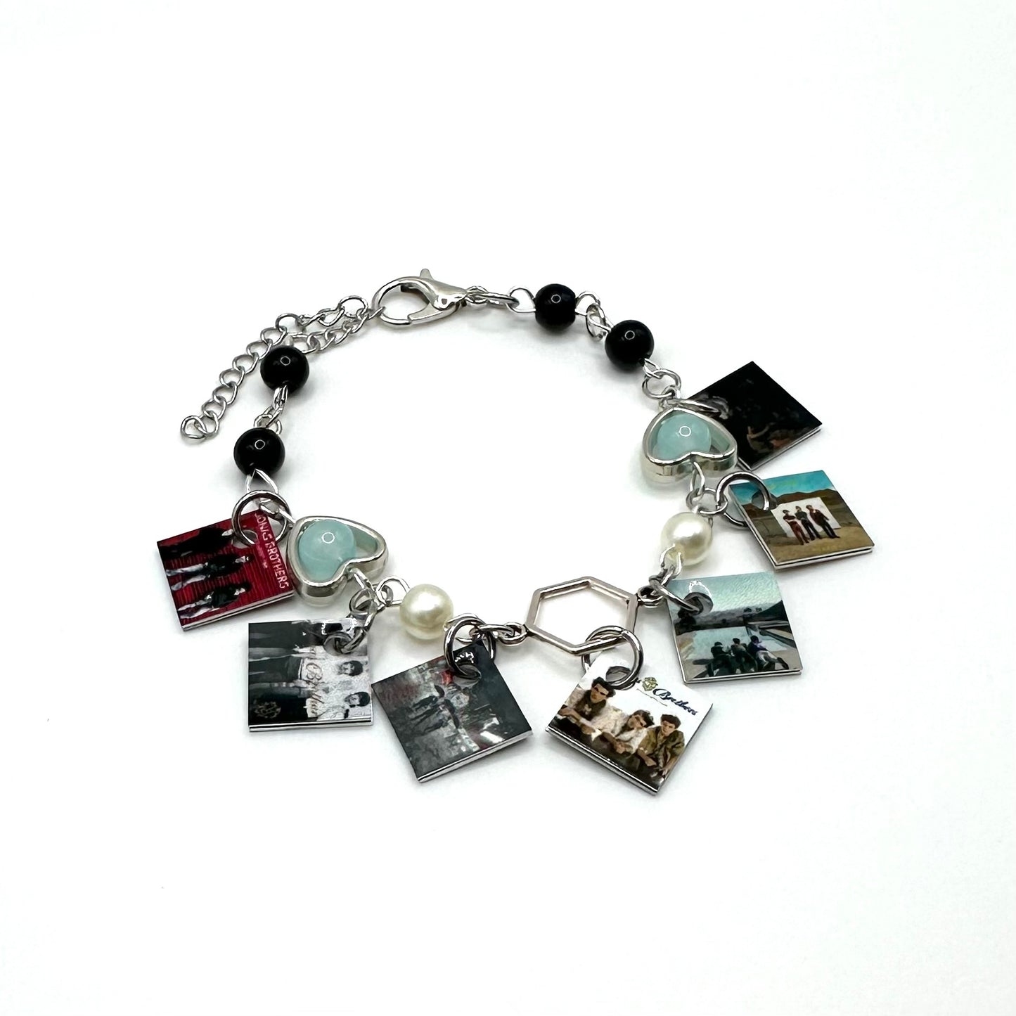 Jonas Brothers Mini Album Charm Bracelet
