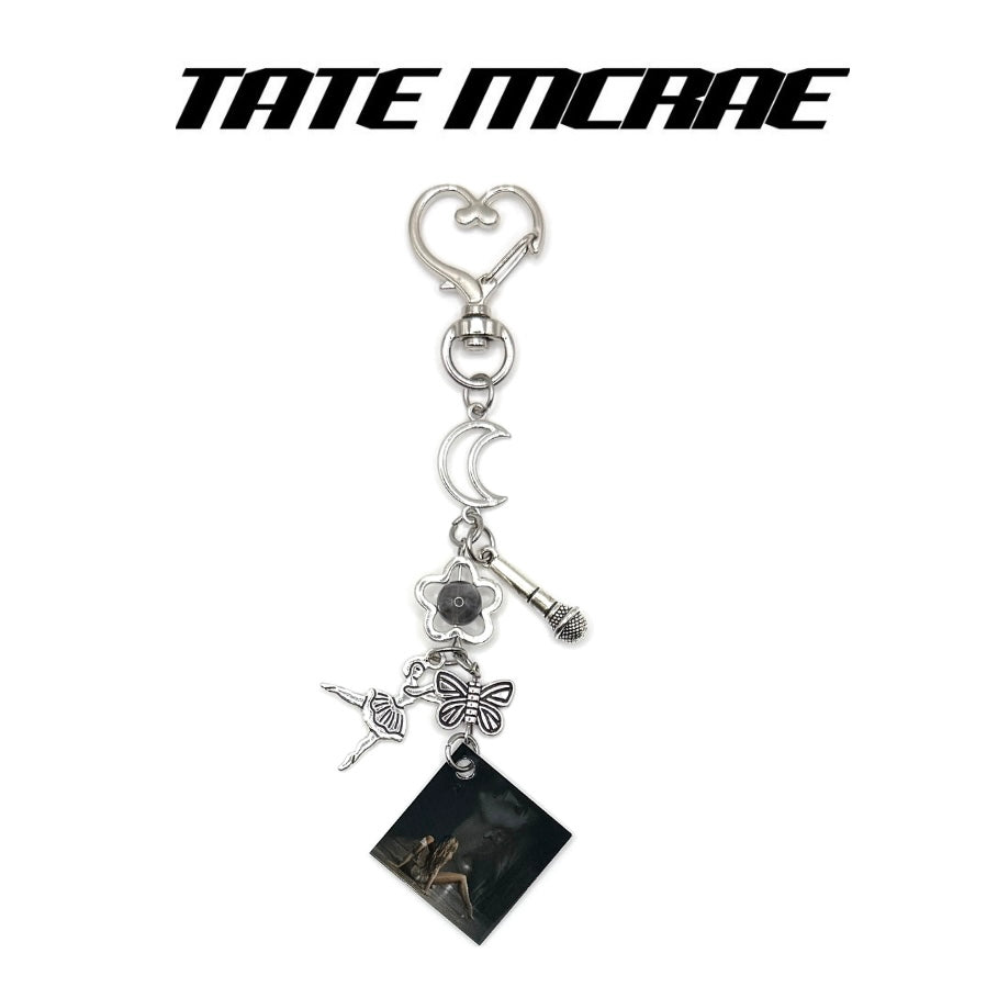 Tate McRae So Close To What Charm Keychain