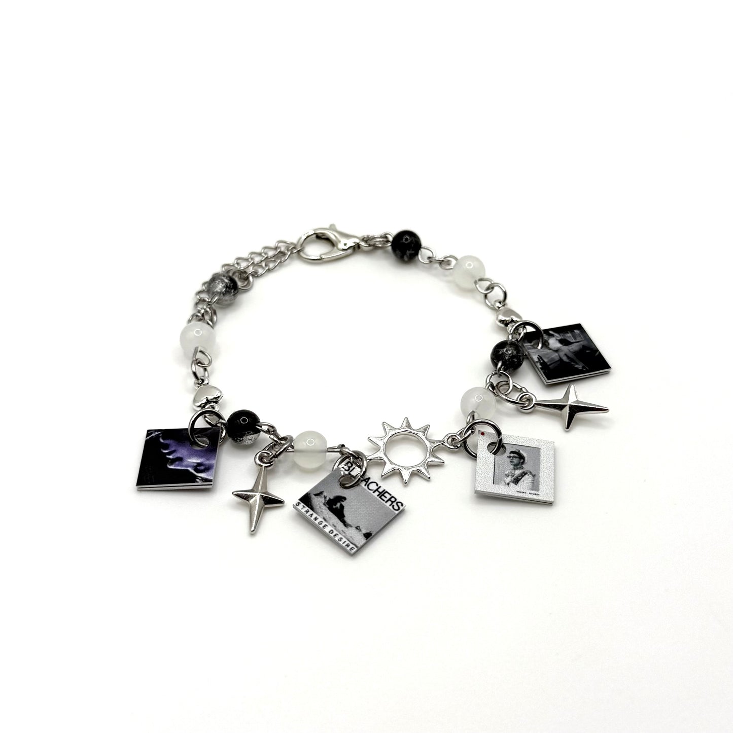 Bleachers Band Miniature Album Charm Bracelet