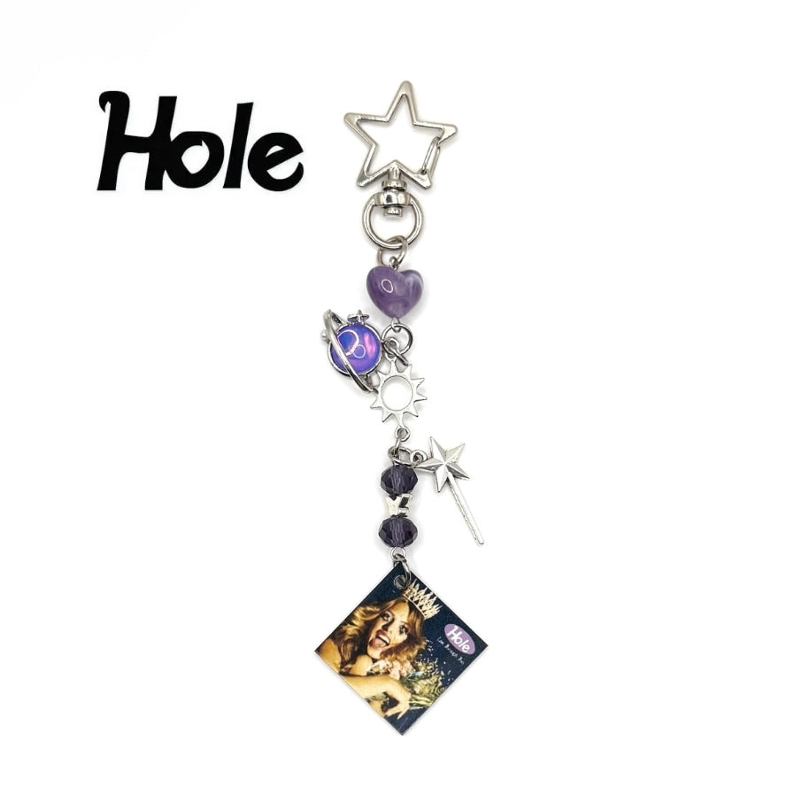 Hole Band Live Through This Keychain 2.0
