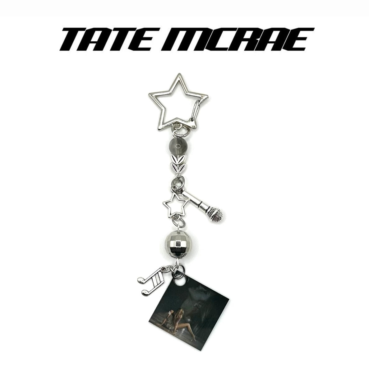 Tate McRae So Close To What Charm Keychain