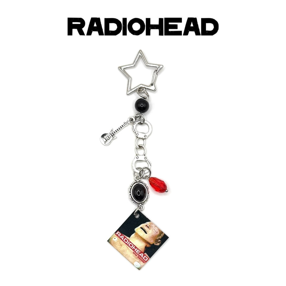Radiohead The Bends Album Charm Keychain 2.0