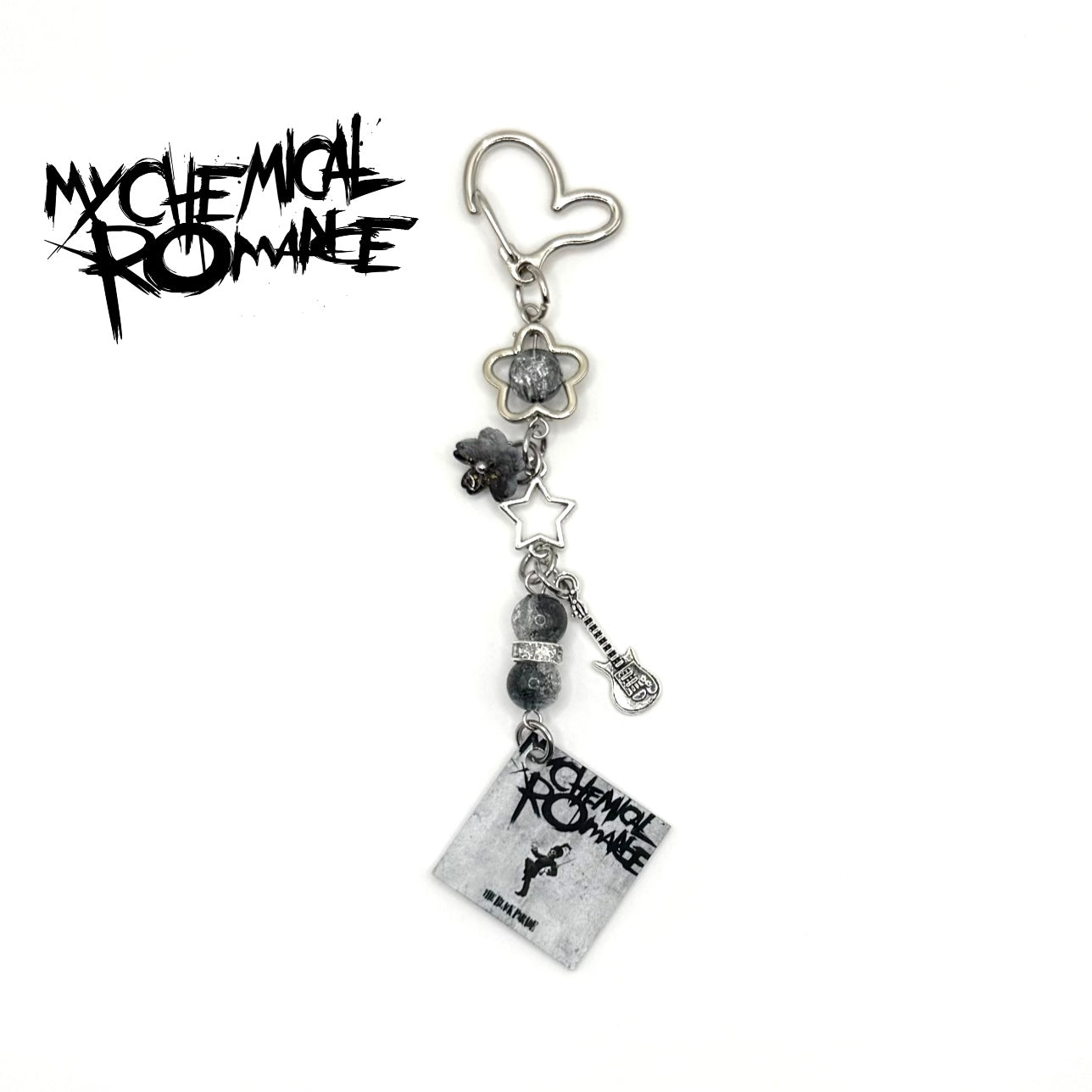 My Chemical Romance The Black Parade Album Charm Keychain