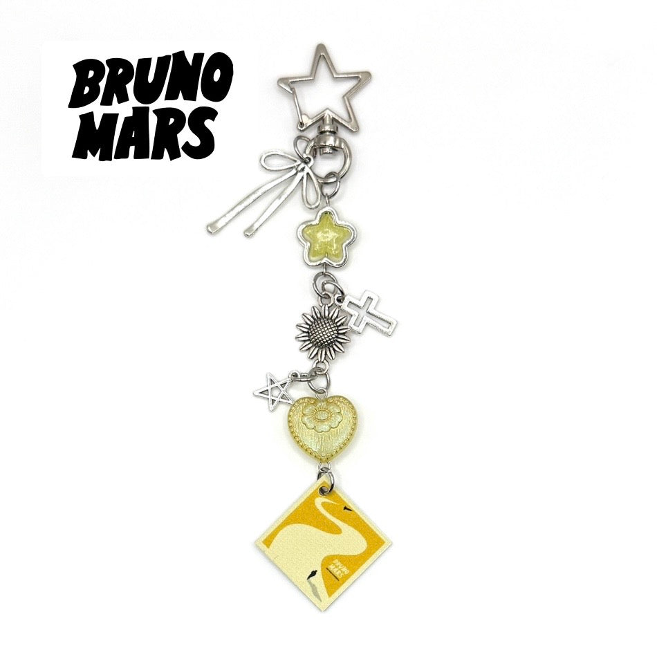 Bruno Mars Doo-Wops & Hooligans Album Keychain