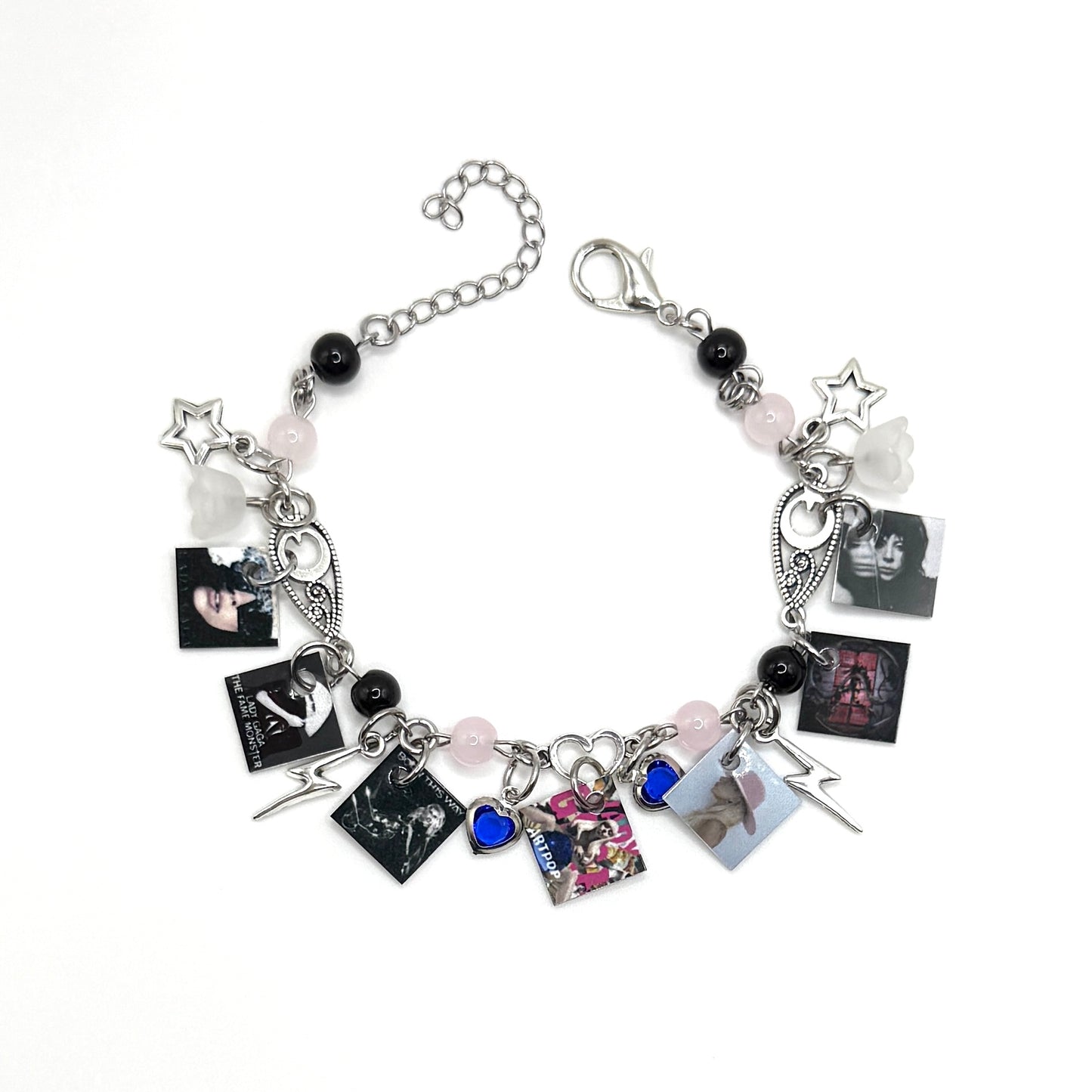 Lady Gaga Mini Album Charm Bracelet 2.0