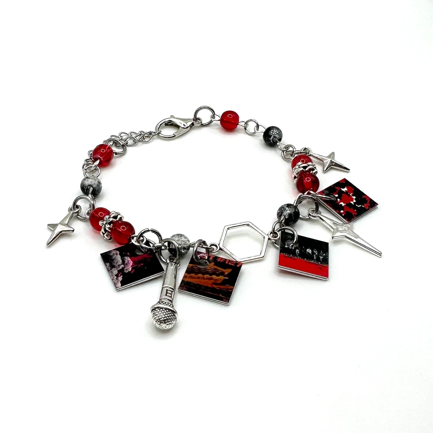 NCT 127 Mini K-Pop Album Charm Bracelet