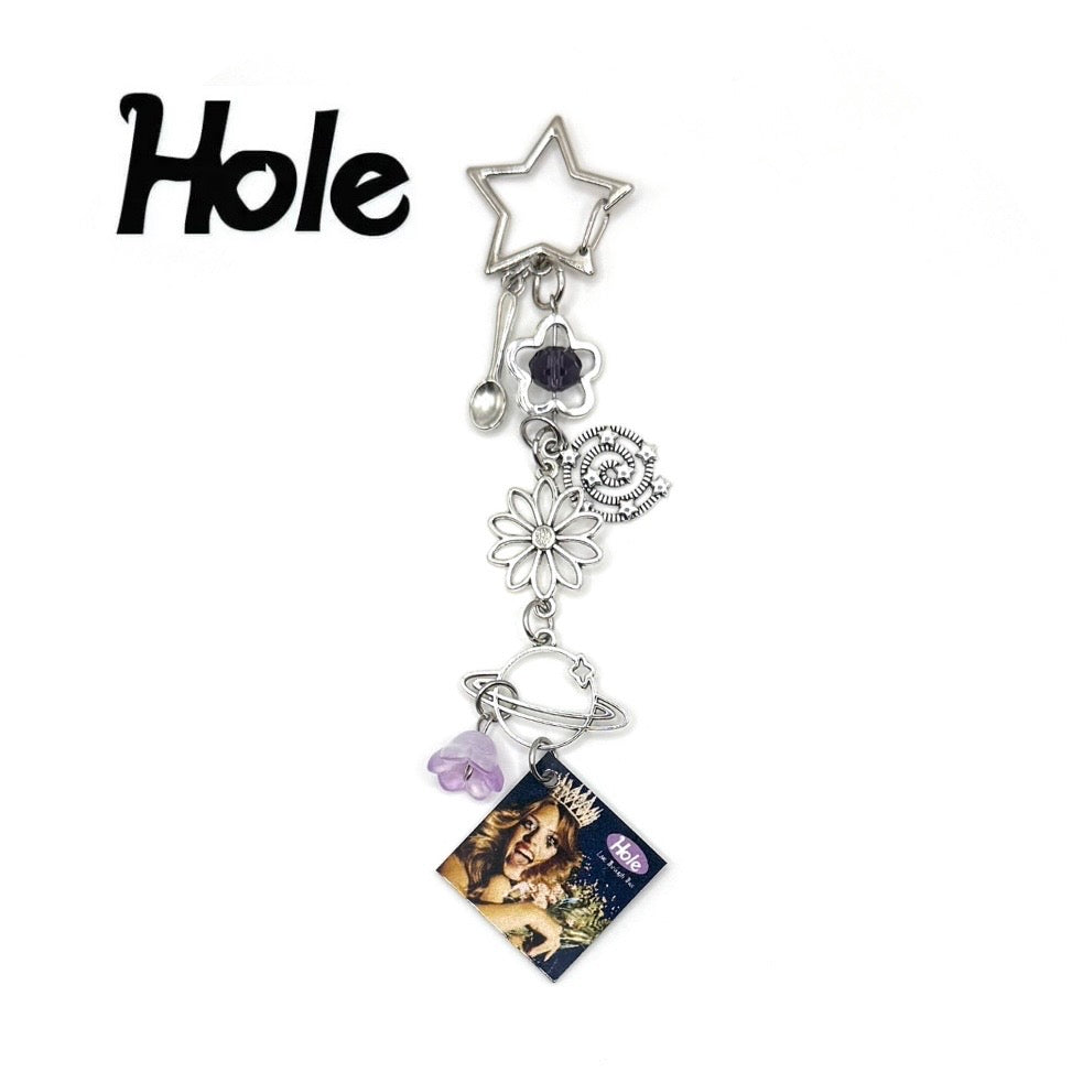 Hole Band Live Through This Keychain 2.0
