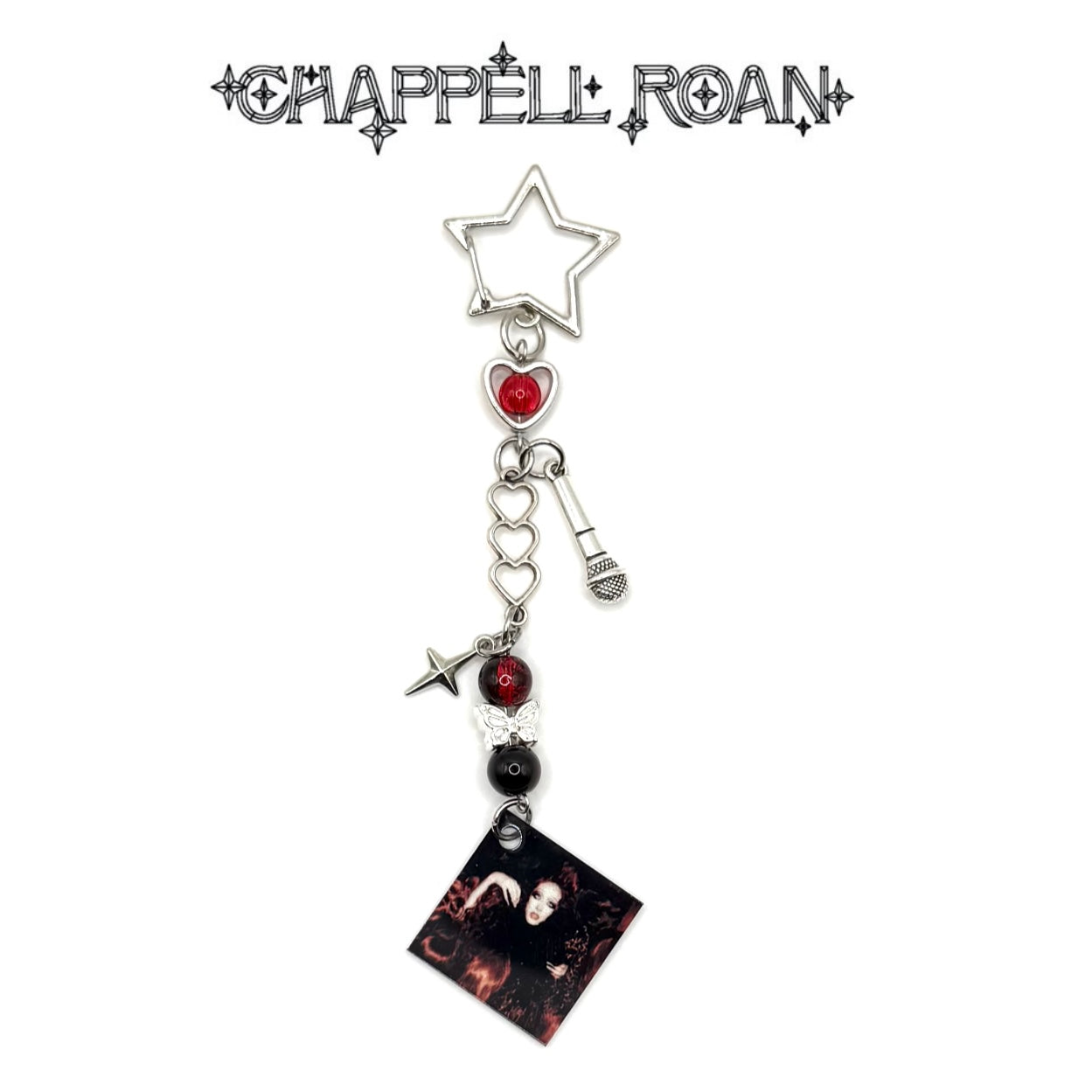 Chappell Roan The Subway Charm Keychain