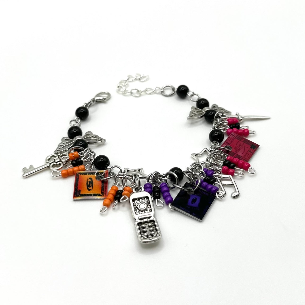 Ateez The World Mini K-Pop Album Charm Bracelet