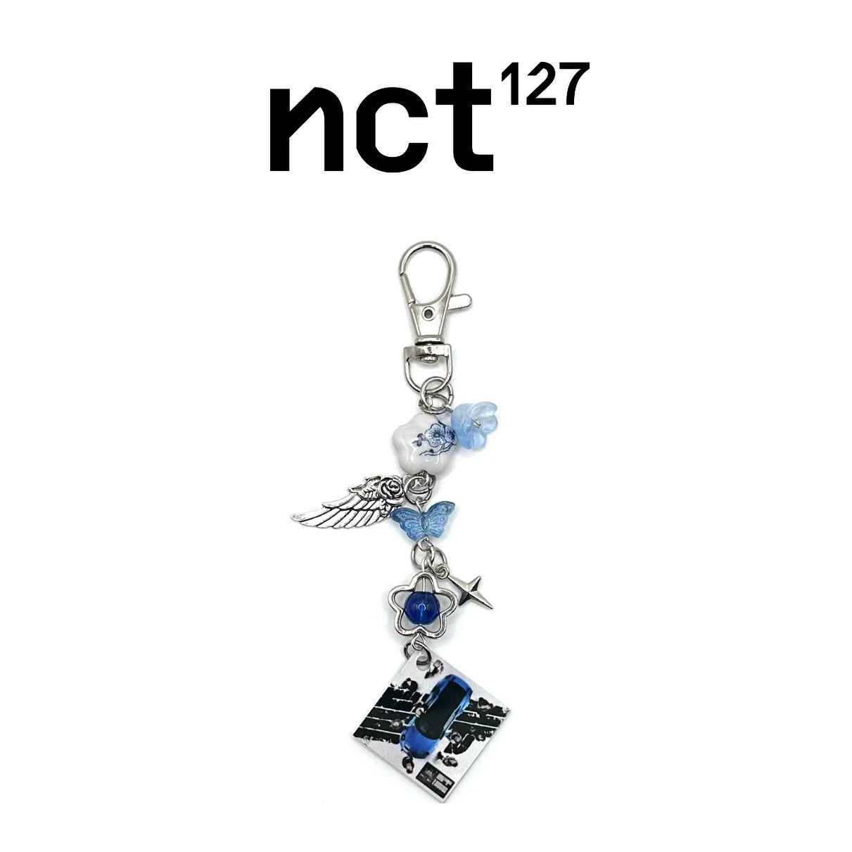 NCT 127 K-Pop 2 Baddies Album Charm Keychain