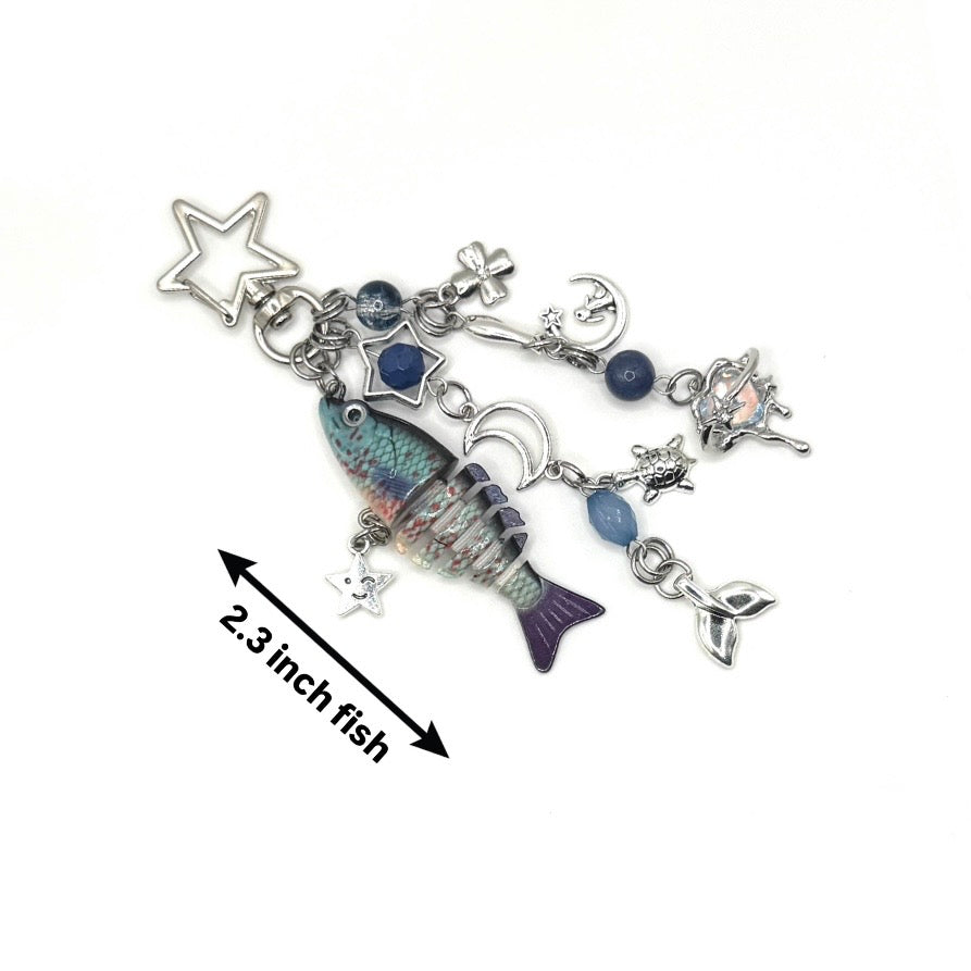 “Carly” - Fish Lure Keychain Accessory