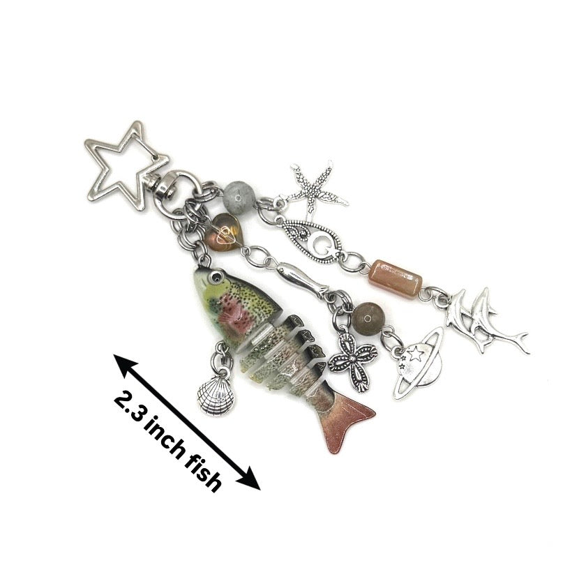 “Astrid” - Fish Lure Keychain Accessory