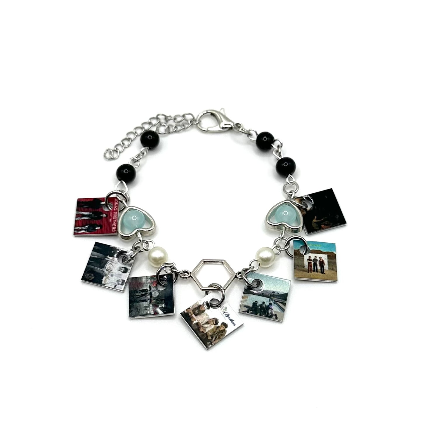 Jonas Brothers Mini Album Charm Bracelet