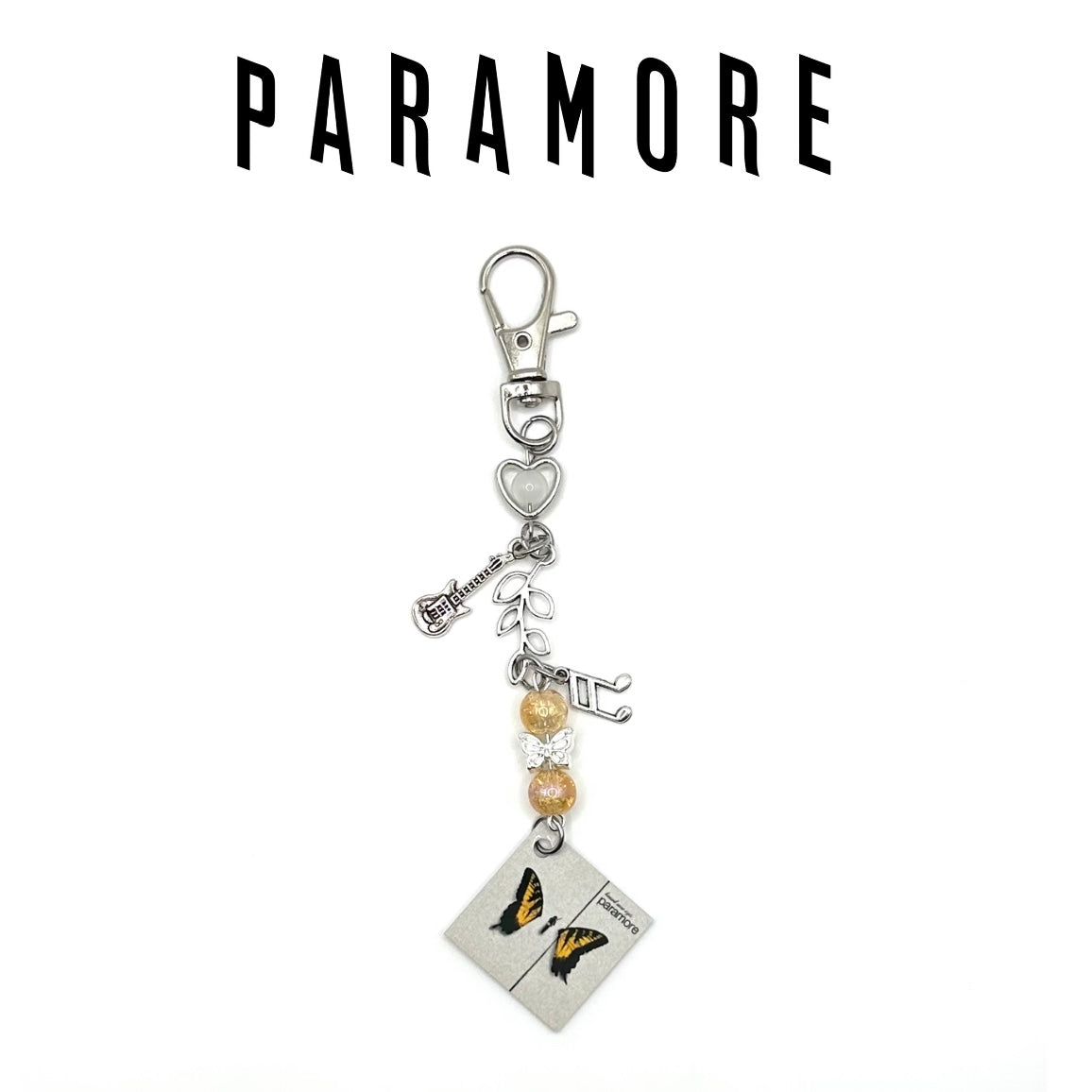 Paramore Brand New Eyes Album Charm Keychain