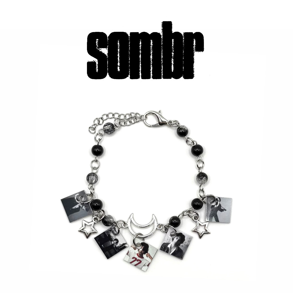 Sombr Mini Album Charm Bracelet