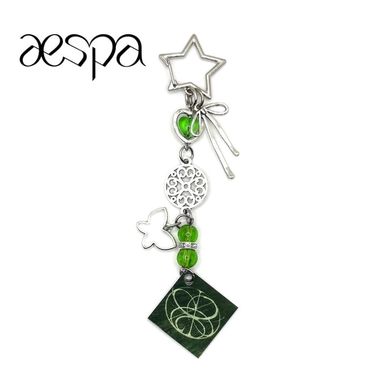 Aespa K-Pop Armageddon Album Charm Keychain