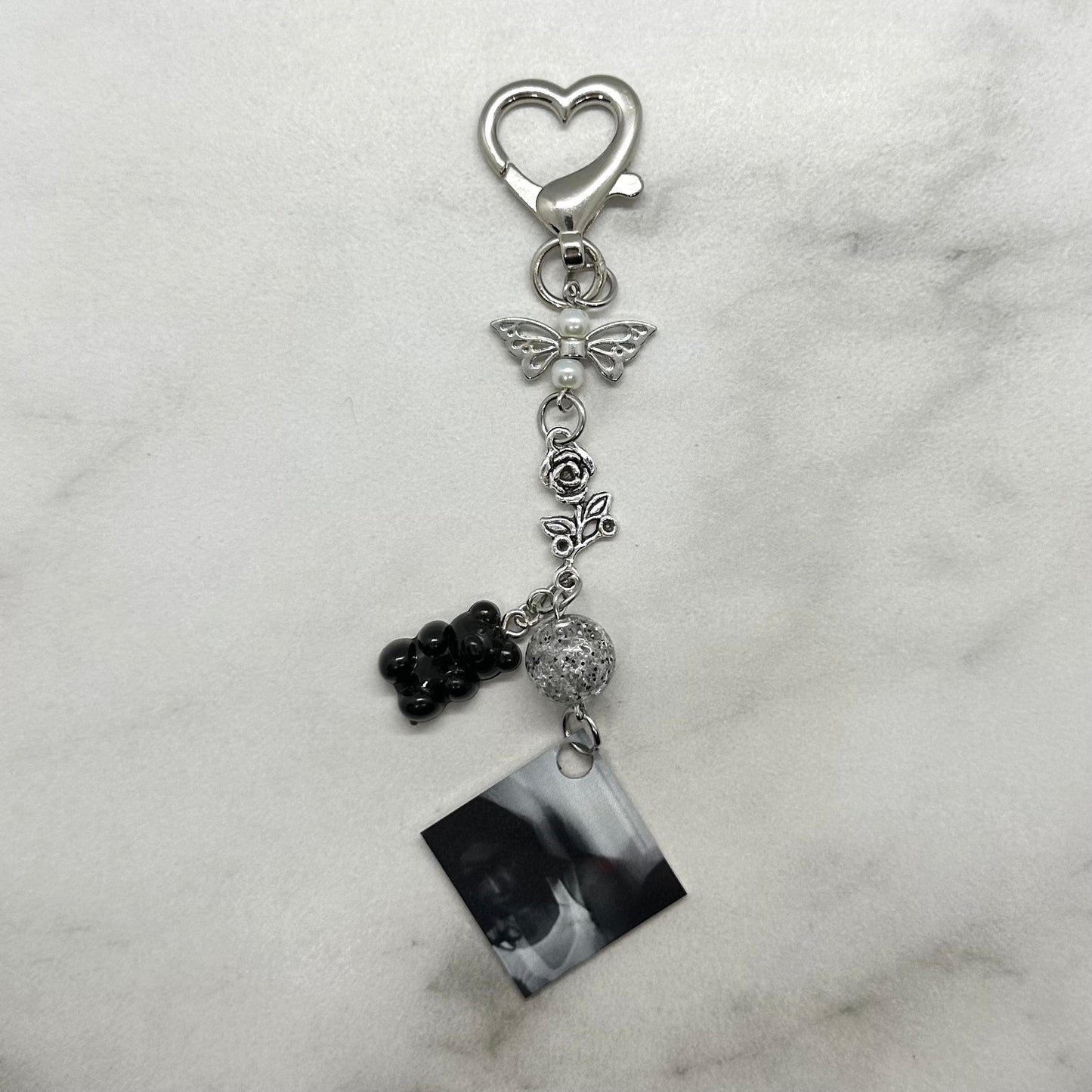 Gracie Abrams Good Riddance Beaded Charm Keychain