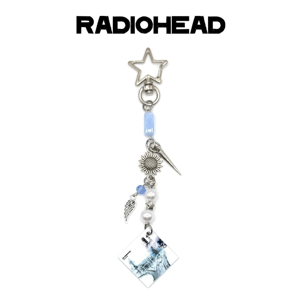 Radiohead OK Computer Keychain 2.0