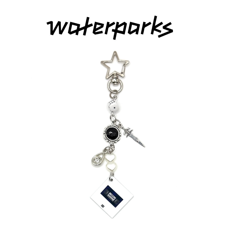 Waterparks Entertainment Album Charm Keychain