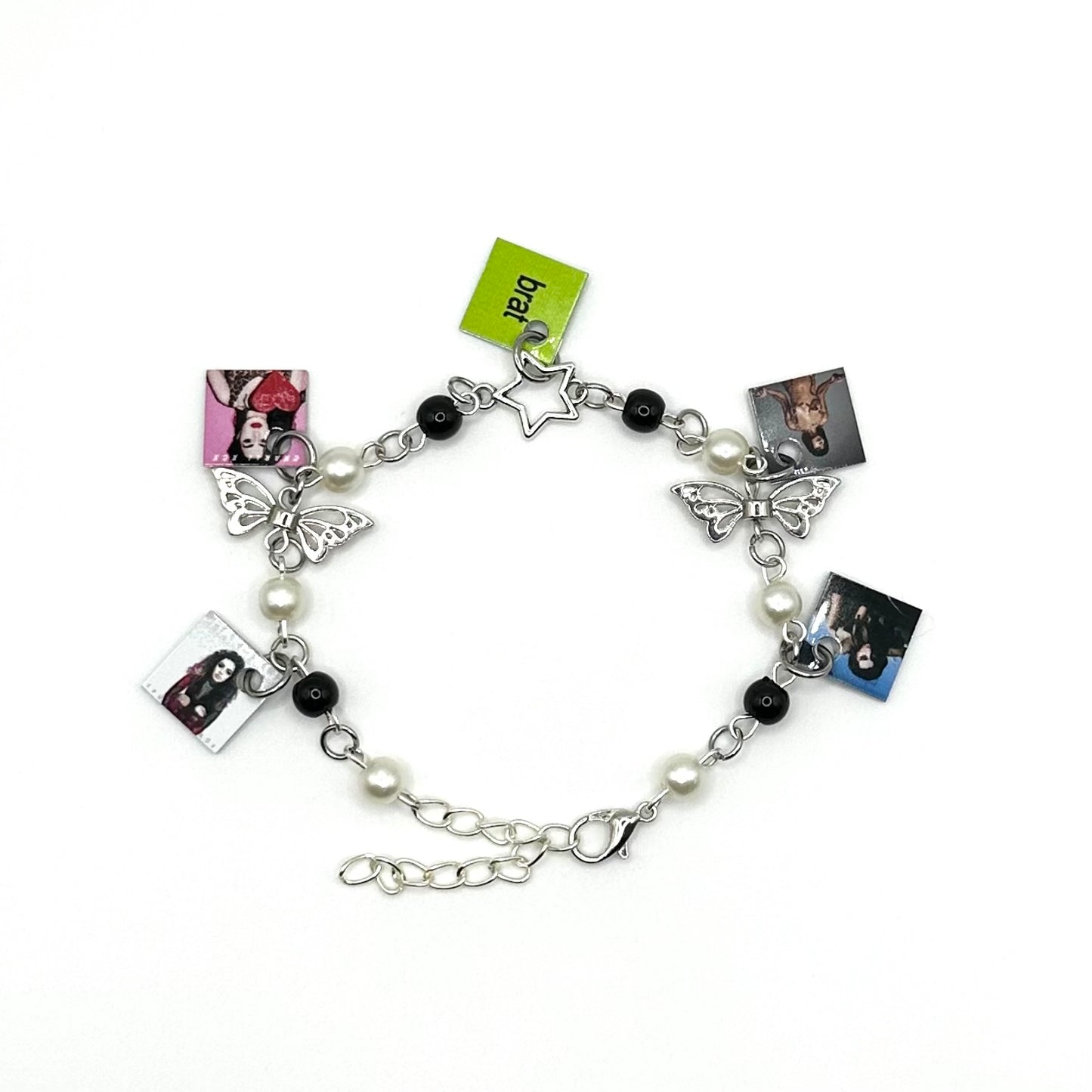 Charli xcx Mini Album Charm Bracelet - ORIGINAL COVERS