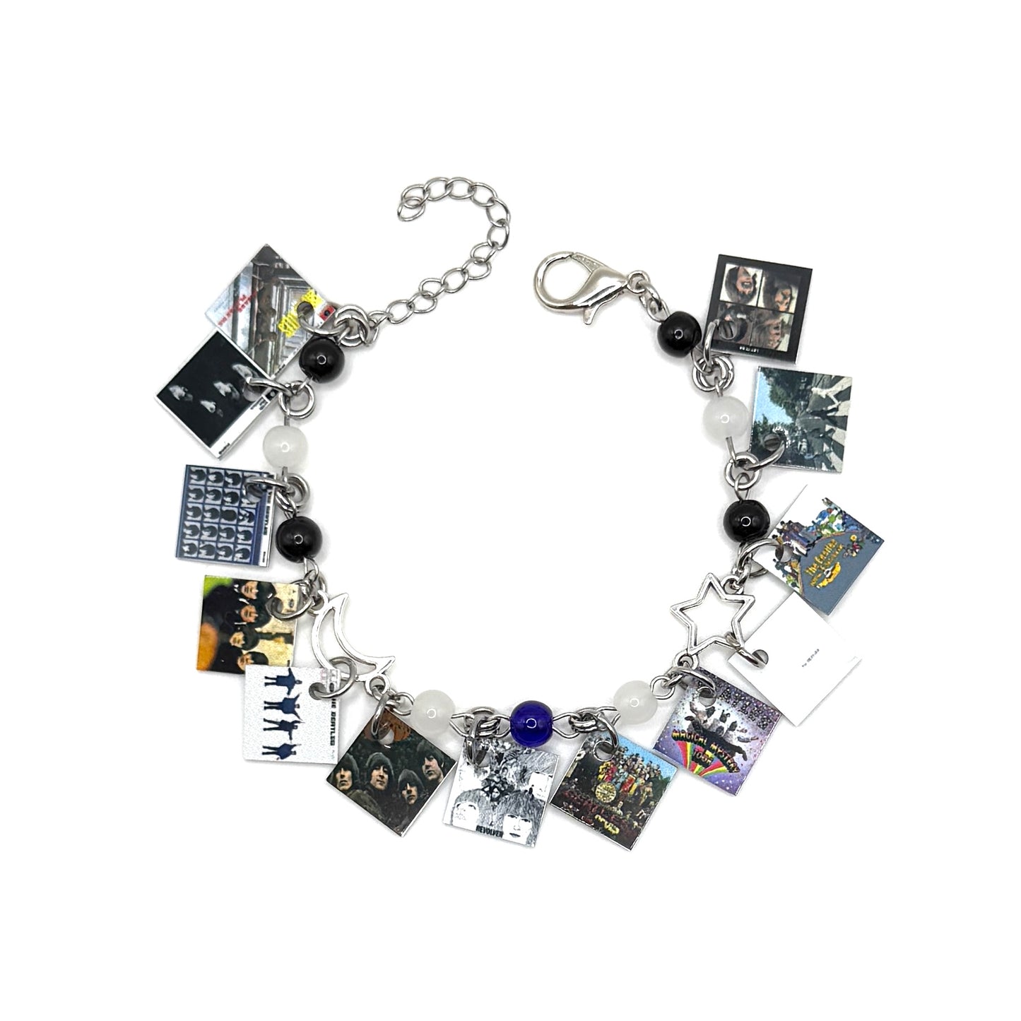 The Beatles Miniature Album Charm Bracelet