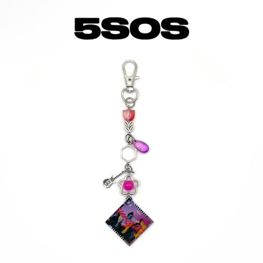 5SOS Youngblood Album Charm Keychain