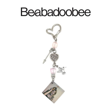 Beabadoobee Fake It Flowers Album Charm Keychain