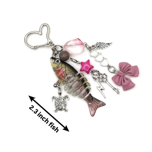 “Astrid” - Fish Lure Keychain Accessory