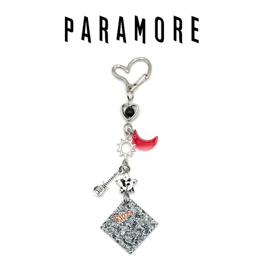 Paramore Riot! Album Charm Keychain
