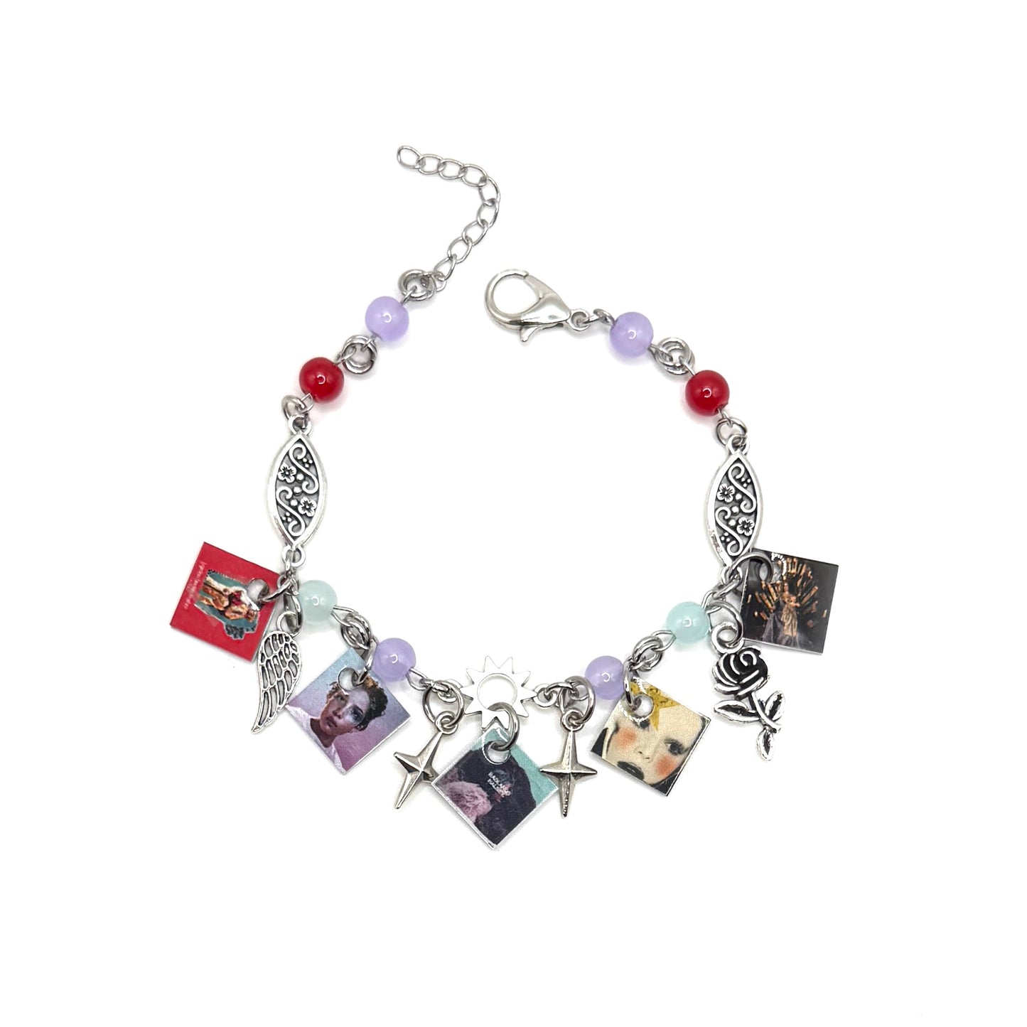 Halsey Mini Album Charm Bracelet