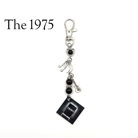 The 1975 Self Titled Debut Album Charm Keychain