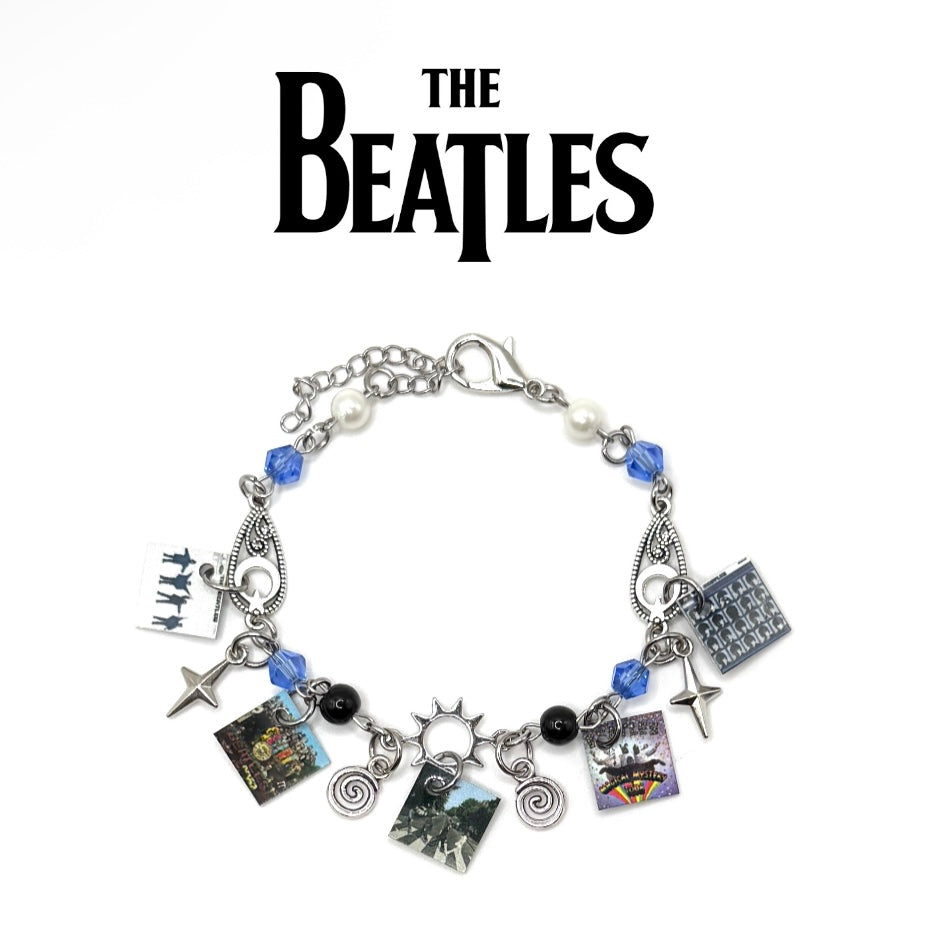 The Beatles Miniature Album Charm Bracelet