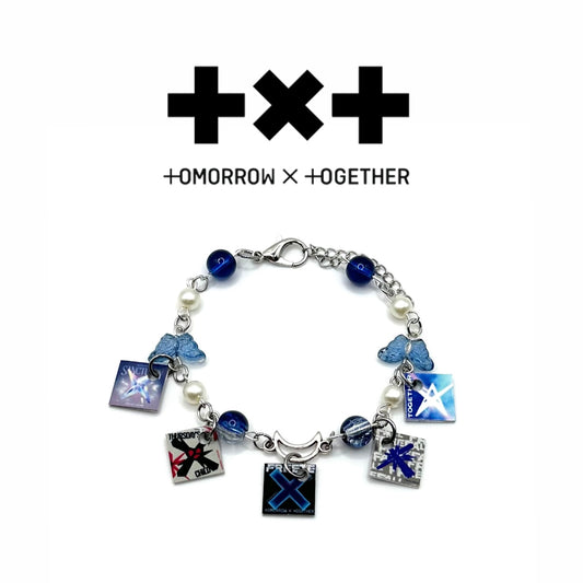 Tomorrow x Together TXT Mini K-Pop Album Charm Bracelet