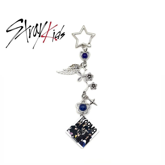 Stray Kids SKZ Karma Album Charm Keychain