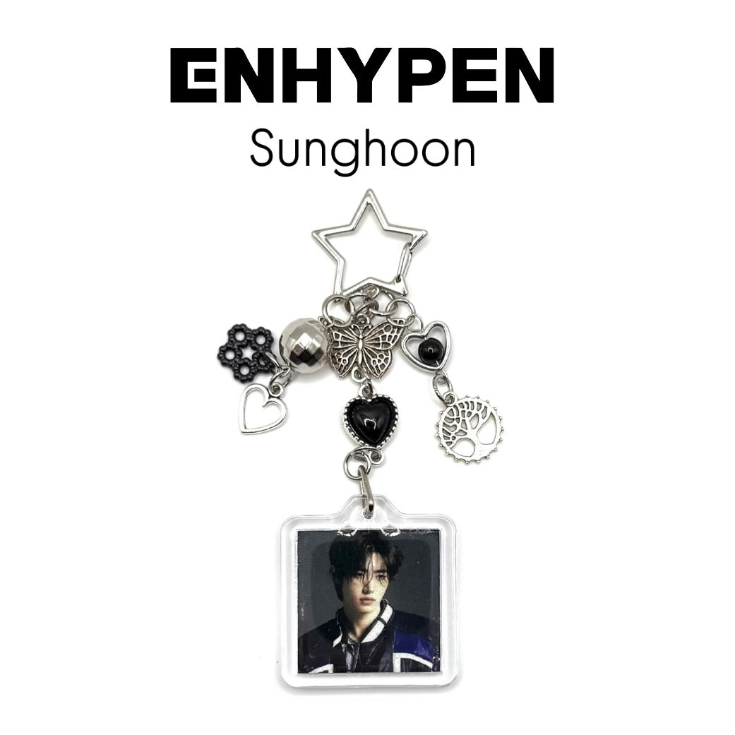 Enhypen Sunghoon Photo Keychain