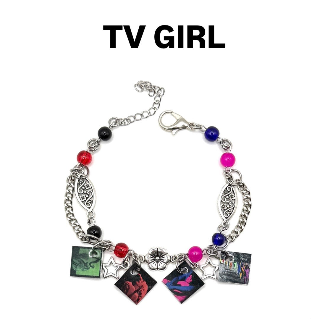 TV Girl Charm Bracelet