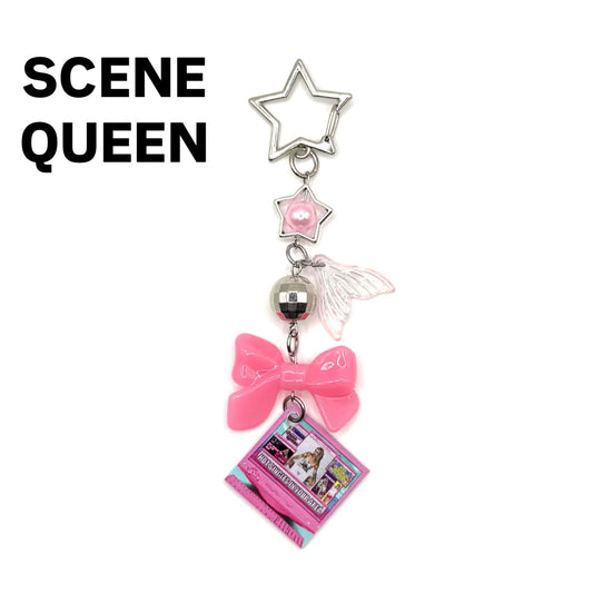 Scene Queen Hot Singles In Your Area Beaded Charm Keychain