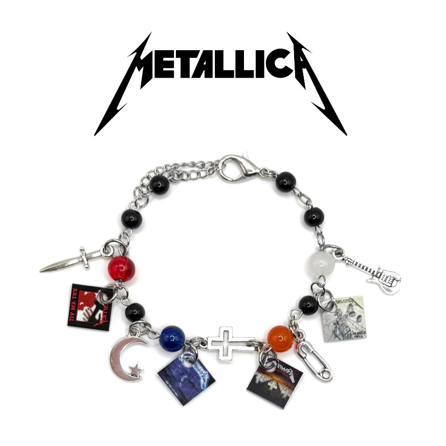 Metallica Mini Album Charm Bracelet