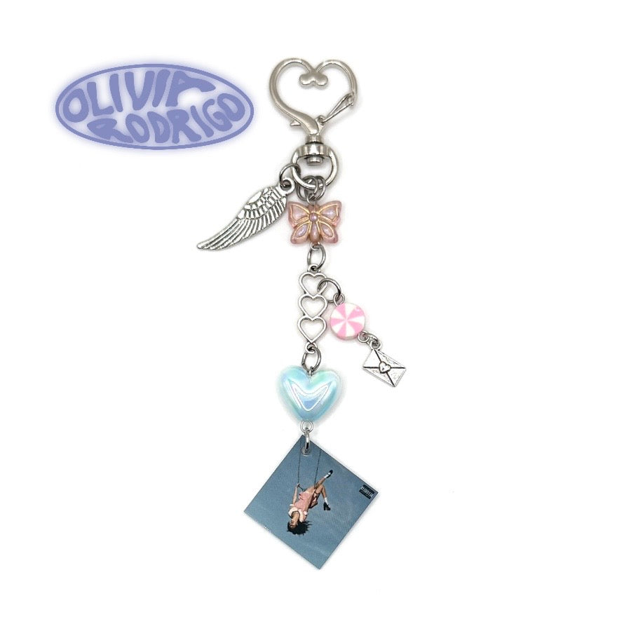 Olivia Rodrigo You Seem Pretty Sad For A Girl So In Love Keychain 2.0