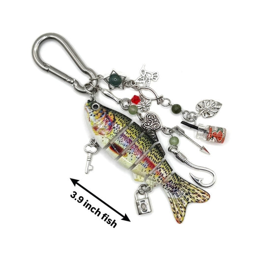 “George” - Fish Carabiner Bag Accessory