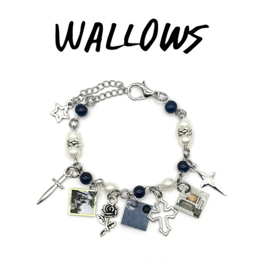 Wallows Band Mini Album Charm Bracelet
