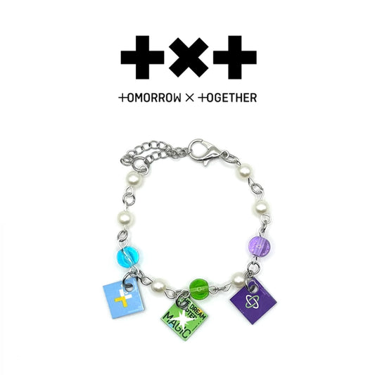 Tomorrow x Together TXT Mini K-Pop Album Charm Bracelet