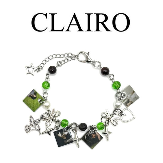 Clairo Mini Album Charm Bracelet