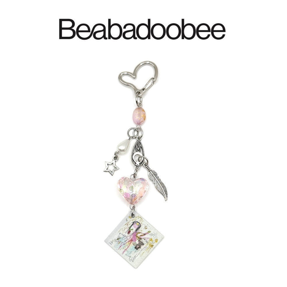 Beabadoobee Beatopia Album Charm Keychain