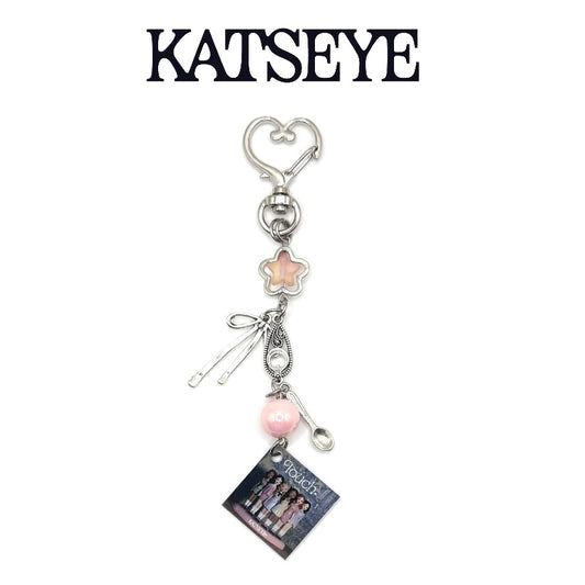 Katseye Touch Single Cover Charm Keychain